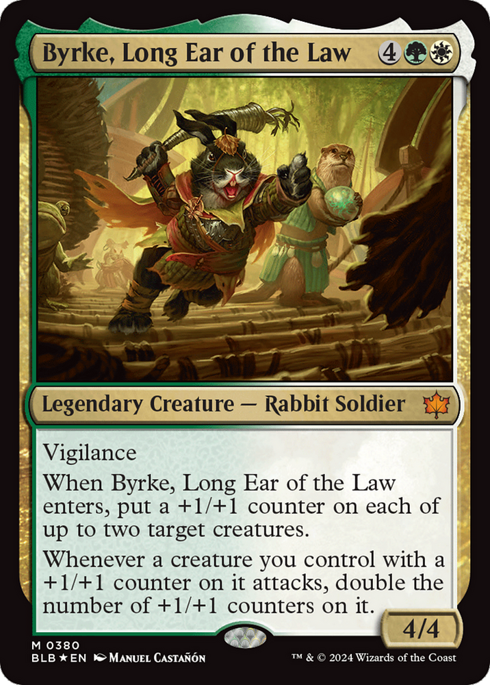 Byrke, Long Ear of the Law [Bloomburrow] Magic: The Gathering
