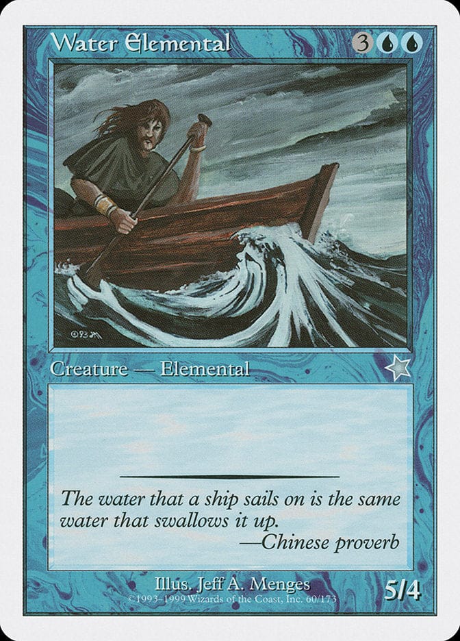 Water Elemental [Starter 1999] Magic: The Gathering