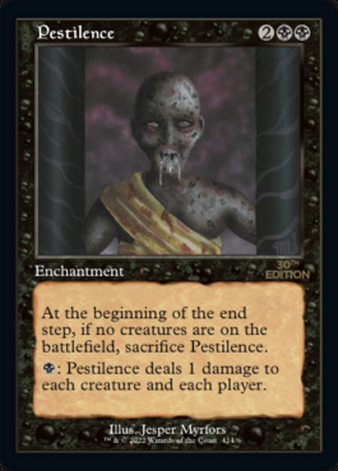 Pestilence (Retro) [30th Anniversary Edition] Magic: The Gathering