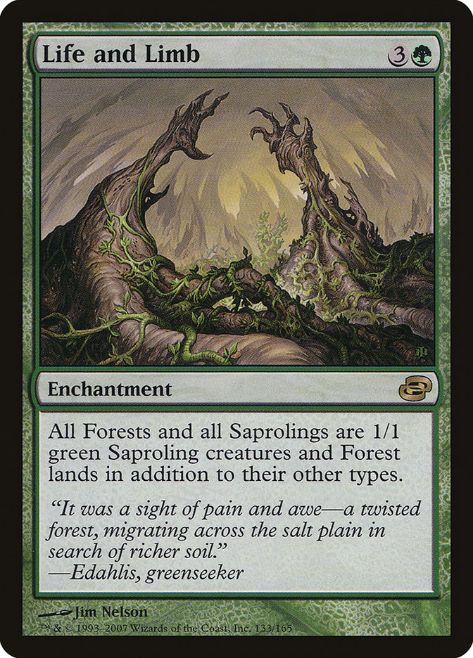 Life and Limb [Planar Chaos] Magic: The Gathering