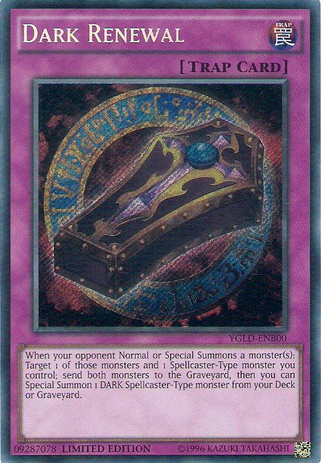 Dark Renewal [YGLD-ENB00] Secret Rare Yu-Gi-Oh!