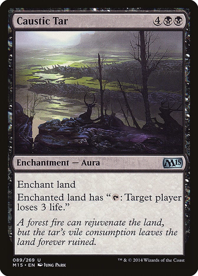 Caustic Tar [Magic 2015] Magic: The Gathering