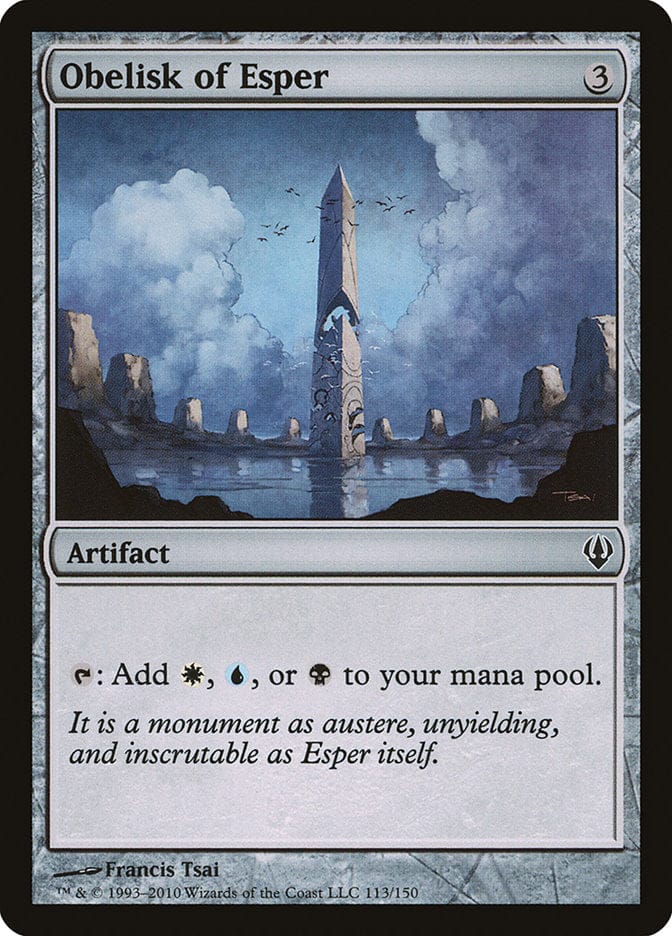 Obelisk of Esper [Archenemy] Magic: The Gathering