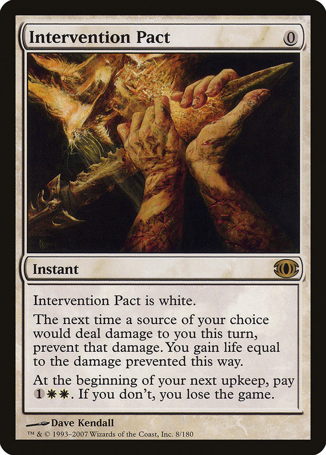 Intervention Pact [Future Sight] Magic: The Gathering