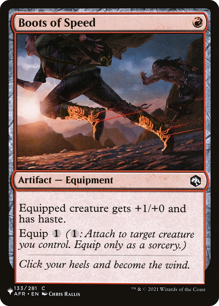 Boots of Speed [The List] Magic: The Gathering