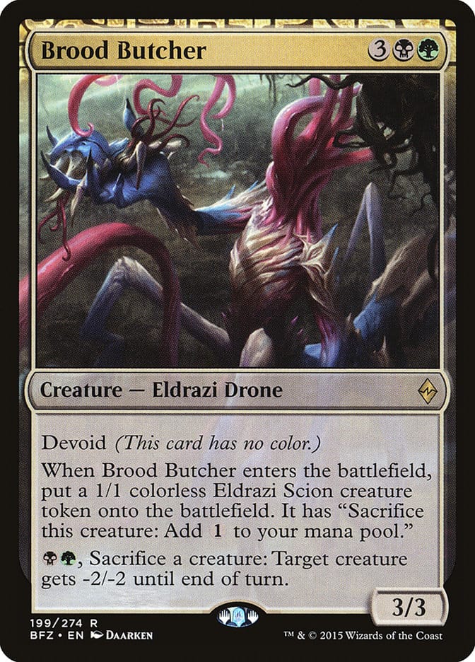 Brood Butcher [Battle for Zendikar] Magic: The Gathering