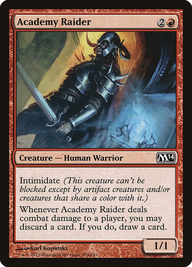 Academy Raider [Magic 2014] Magic: The Gathering