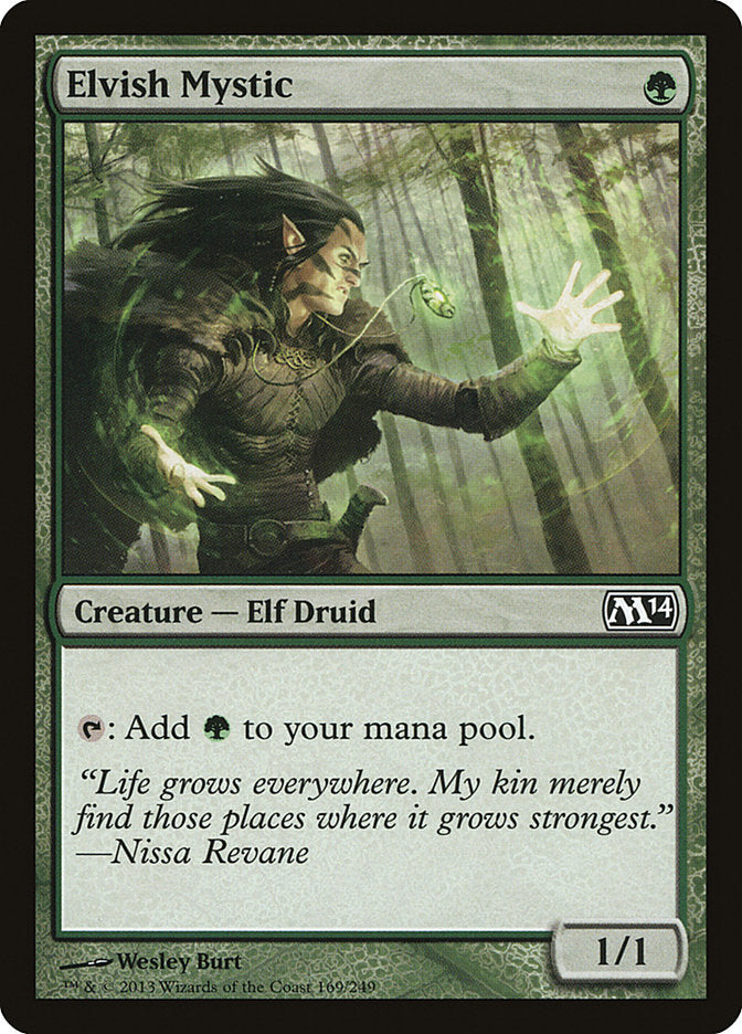 Elvish Mystic [Magic 2014] Magic: The Gathering