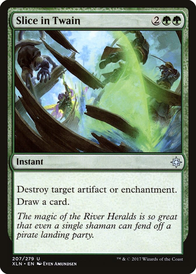Slice in Twain [Ixalan] Magic: The Gathering
