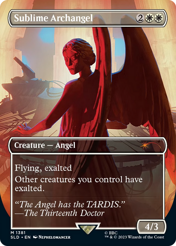 Sublime Archangel [Secret Lair Drop Series] Magic: The Gathering