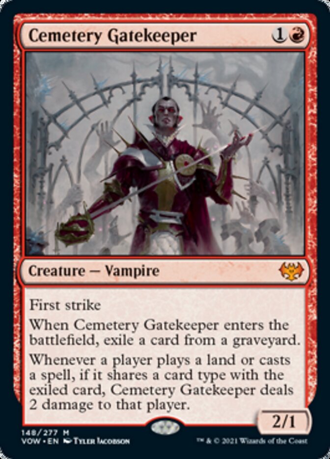 Cemetery Gatekeeper [Innistrad: Crimson Vow] Magic: The Gathering