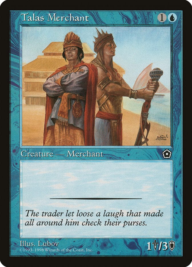 Talas Merchant [Portal Second Age] Magic: The Gathering