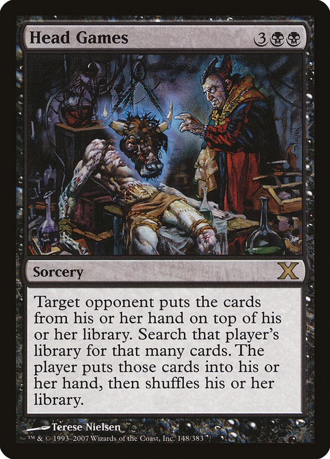 Head Games [Tenth Edition] Magic: The Gathering
