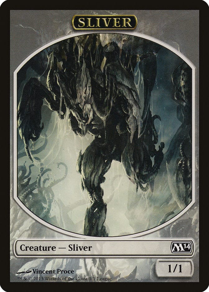 Sliver Token [League Tokens 2013] Magic: The Gathering