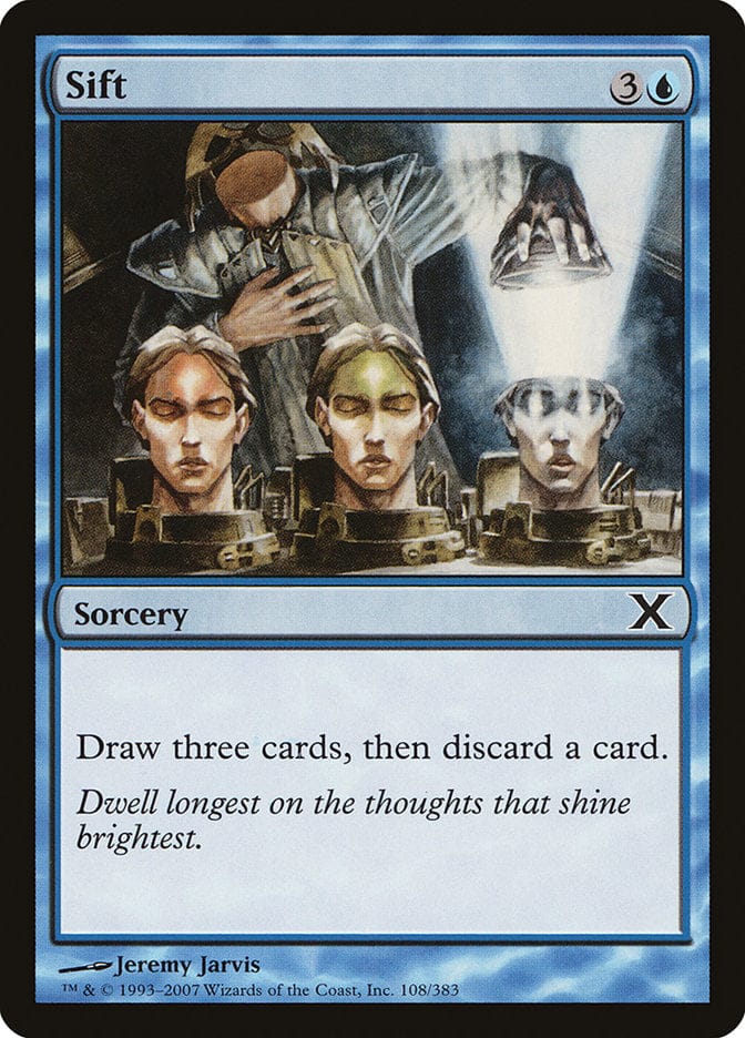 Sift [Tenth Edition] Magic: The Gathering