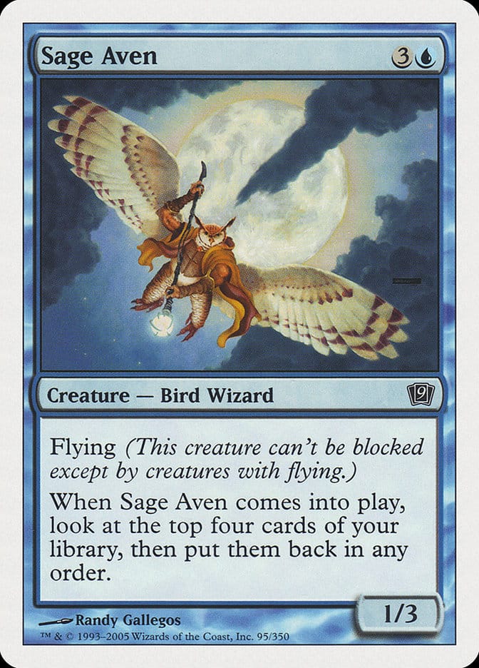 Sage Aven [Ninth Edition] Magic: The Gathering