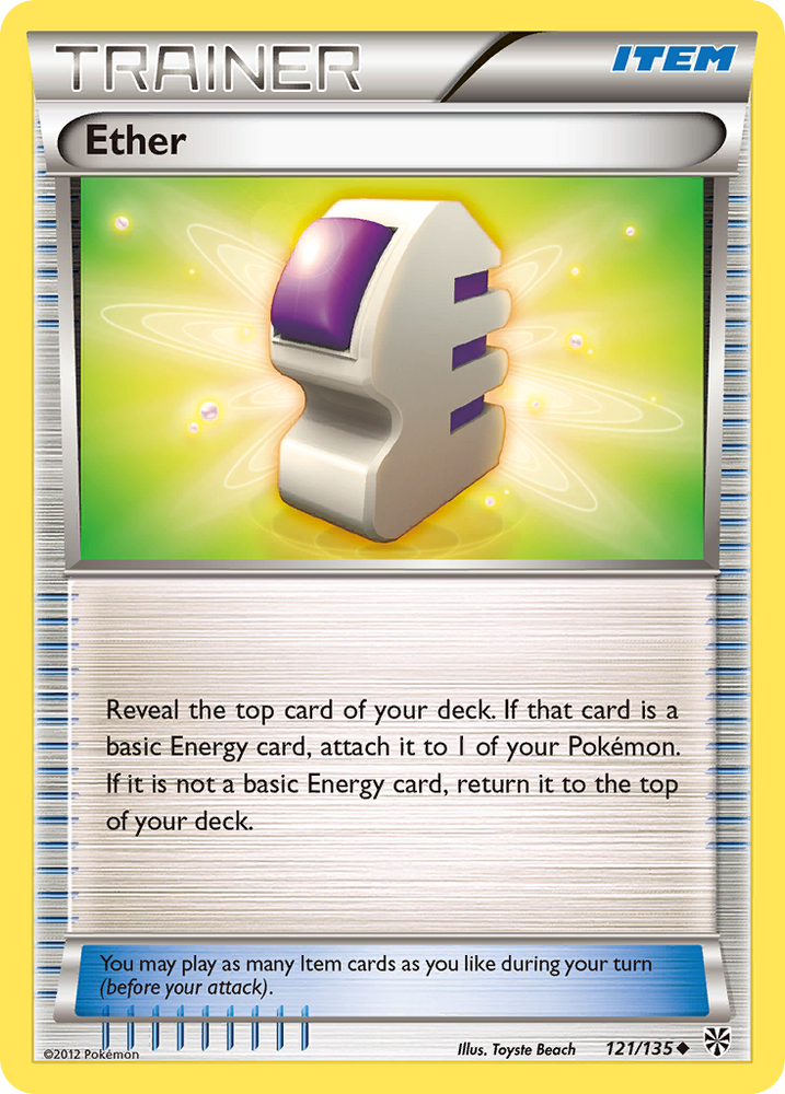Ether (121/135) [Black & White: Plasma Storm] Pokémon