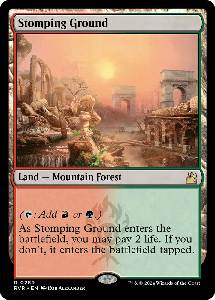 Stomping Ground [Ravnica Remastered] Magic: The Gathering