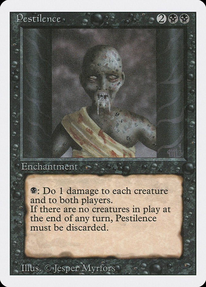 Pestilence [Revised Edition] Magic: The Gathering