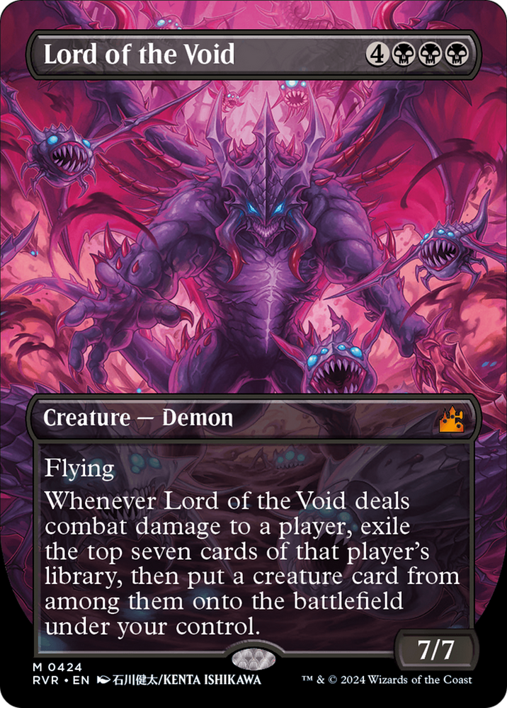 Lord of the Void (Anime Borderless) [Ravnica Remastered] Magic: The Gathering