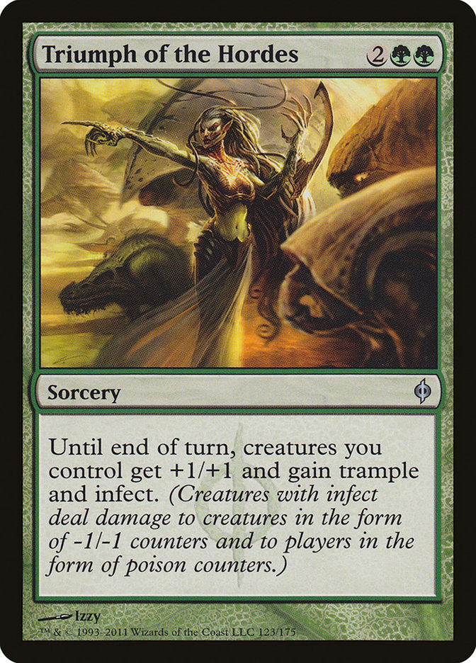 Triumph of the Hordes [New Phyrexia] Magic: The Gathering