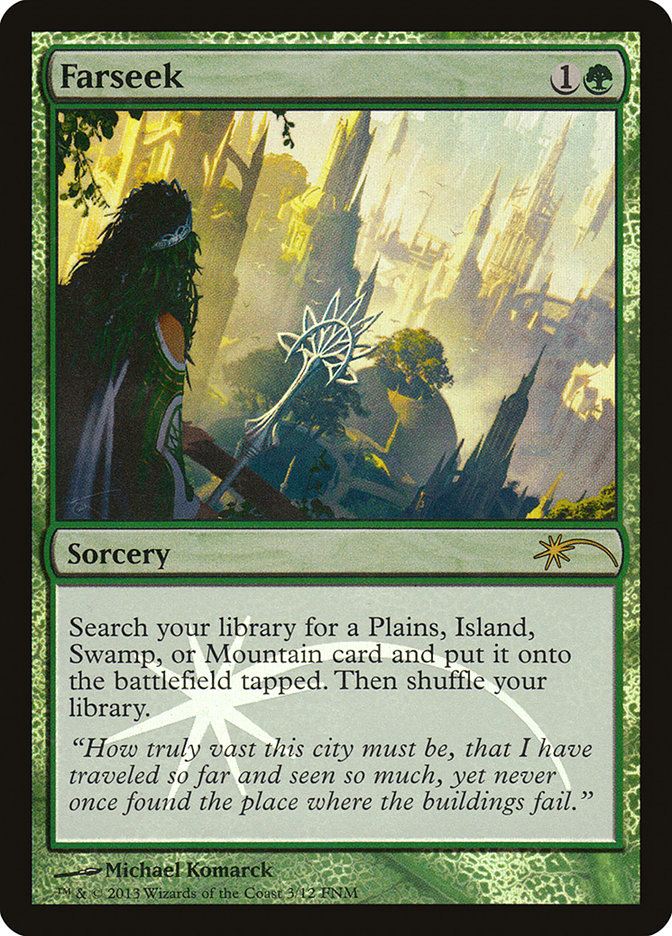 Farseek [Friday Night Magic 2013] Magic: The Gathering
