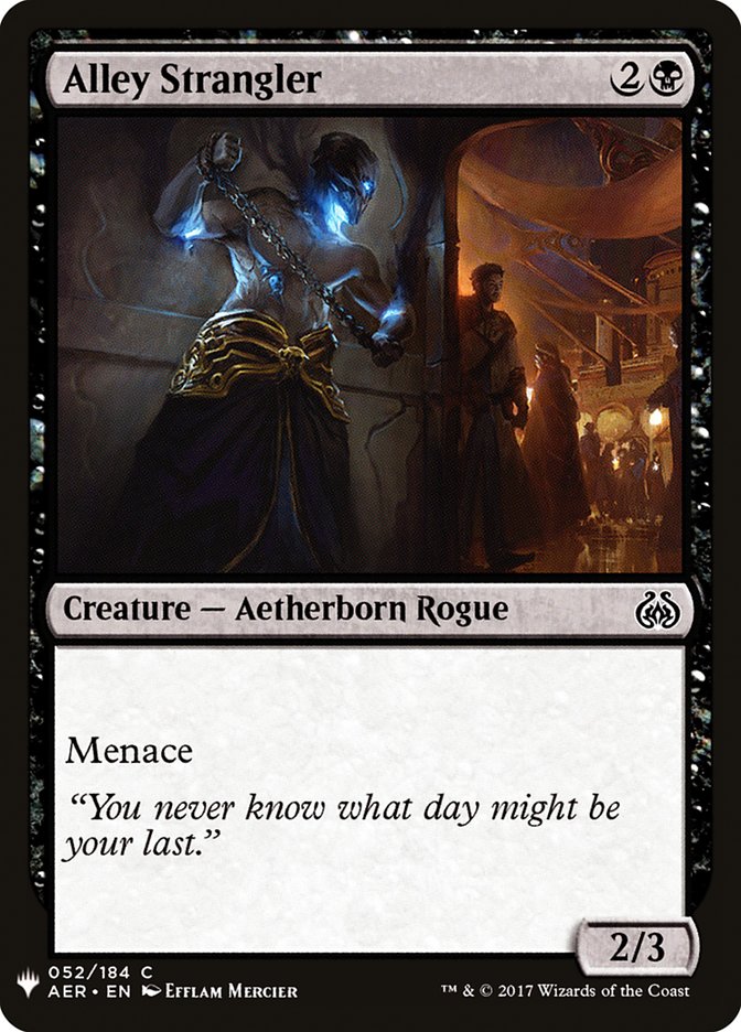 Alley Strangler [Mystery Booster] Magic: The Gathering