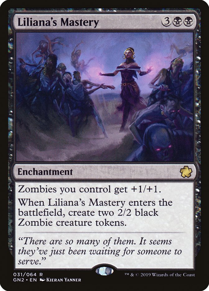 Liliana's Mastery [Game Night 2019] Magic: The Gathering