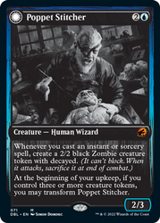 Poppet Stitcher // Poppet Factory [Innistrad: Double Feature] Magic: The Gathering