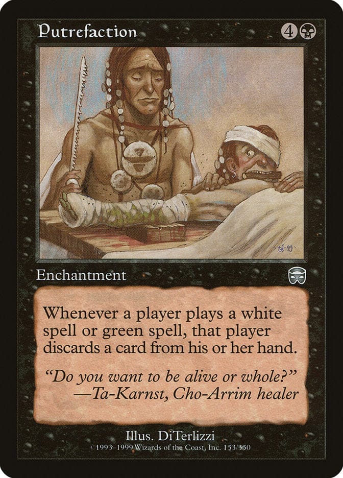 Putrefaction [Mercadian Masques] Magic: The Gathering