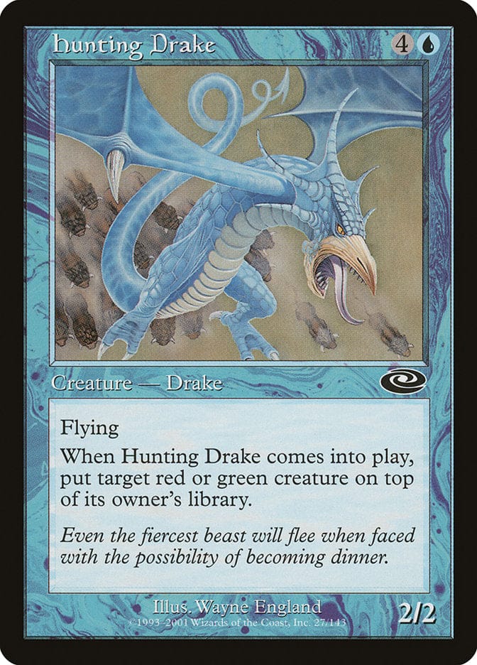 Hunting Drake [Planeshift] Magic: The Gathering