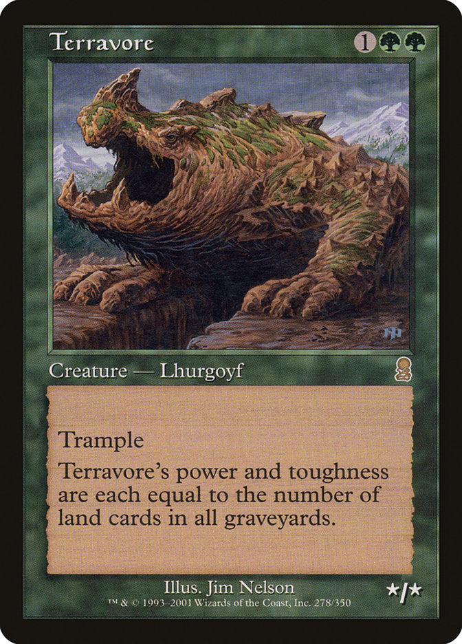 Terravore [Odyssey] Magic: The Gathering