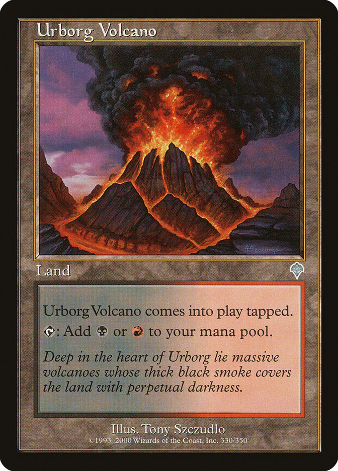 Urborg Volcano [Invasion] Magic: The Gathering