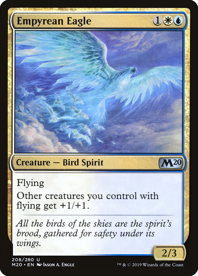Empyrean Eagle [Core Set 2020] Magic: The Gathering
