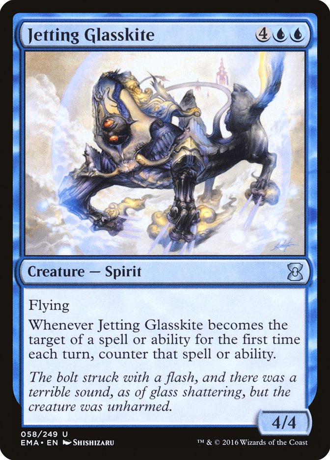 Jetting Glasskite [Eternal Masters] Magic: The Gathering