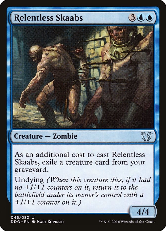Relentless Skaabs [Duel Decks: Blessed vs. Cursed] Magic: The Gathering