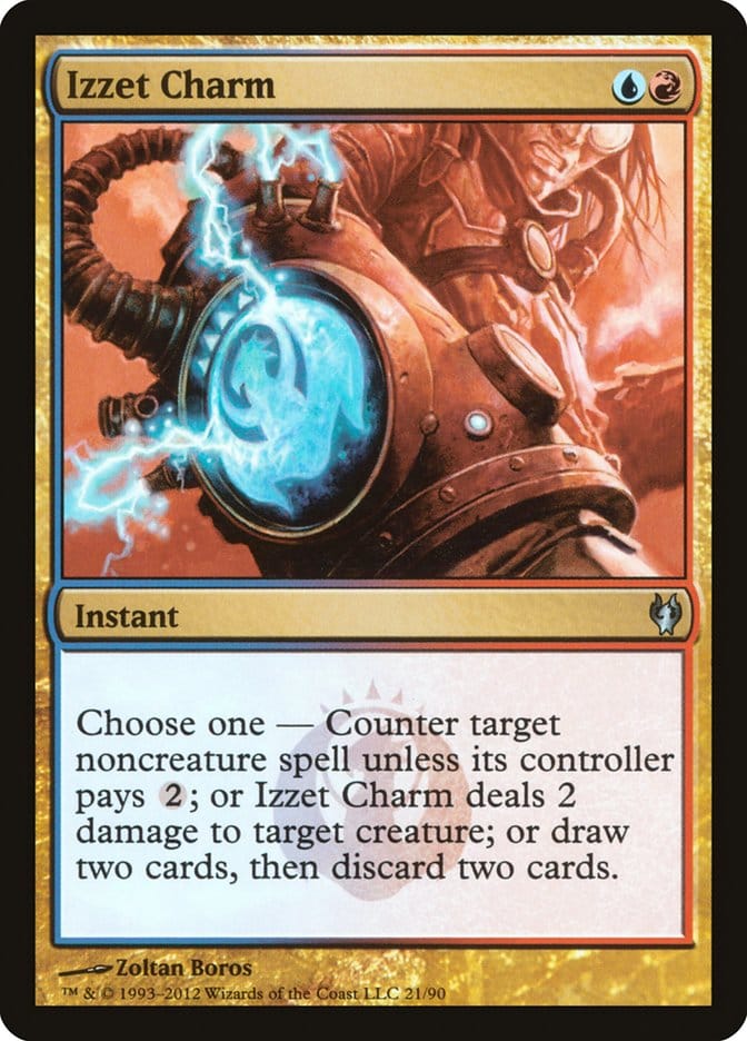 Izzet Charm [Duel Decks: Izzet vs. Golgari] Magic: The Gathering