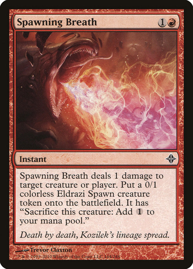 Spawning Breath [Rise of the Eldrazi] Magic: The Gathering