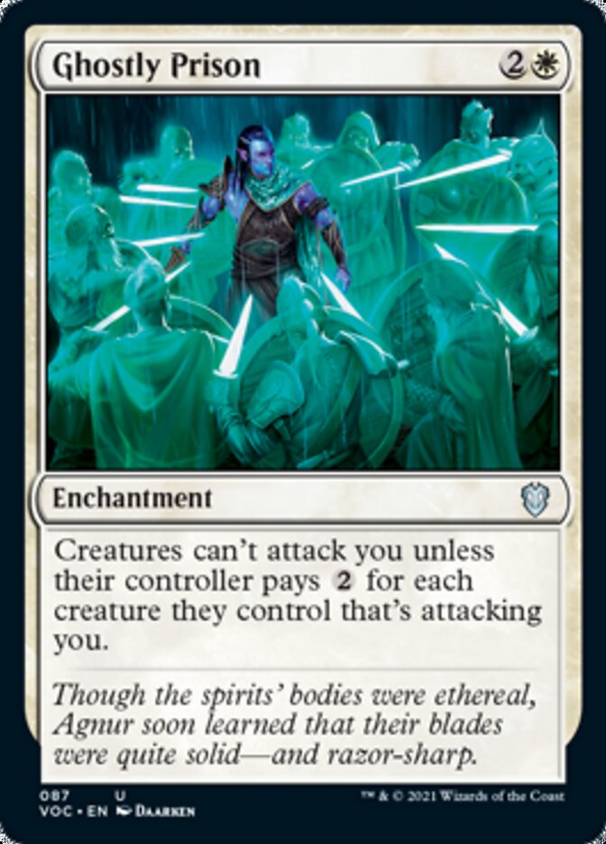 Ghostly Prison [Innistrad: Crimson Vow Commander] Magic: The Gathering