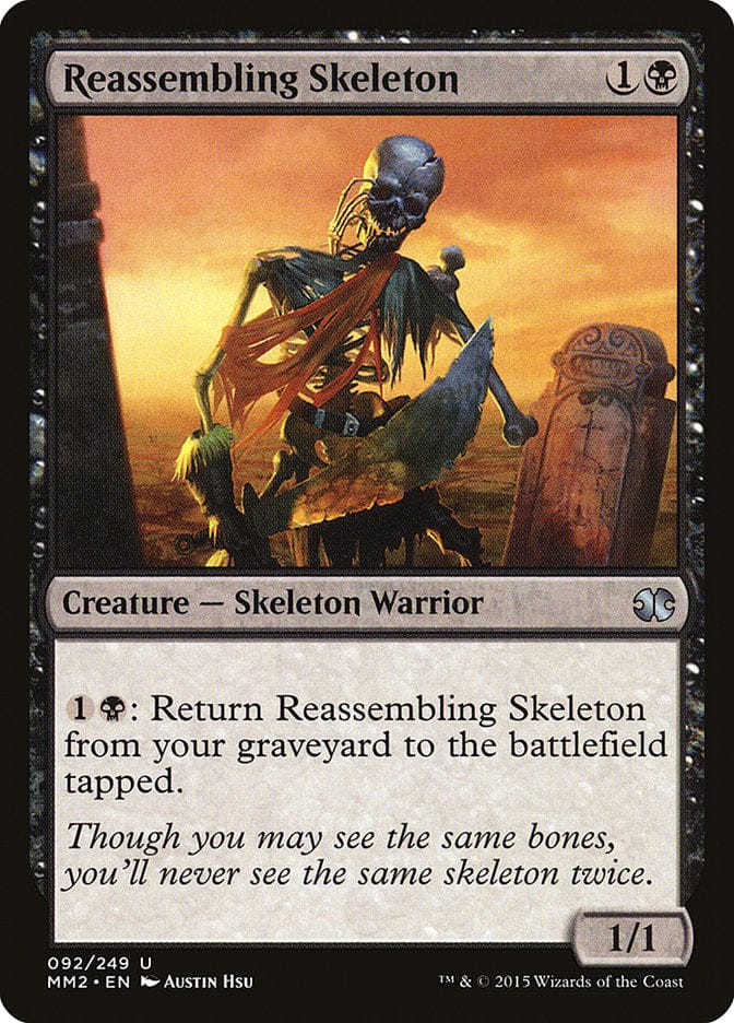 Reassembling Skeleton [Modern Masters 2015] Magic: The Gathering