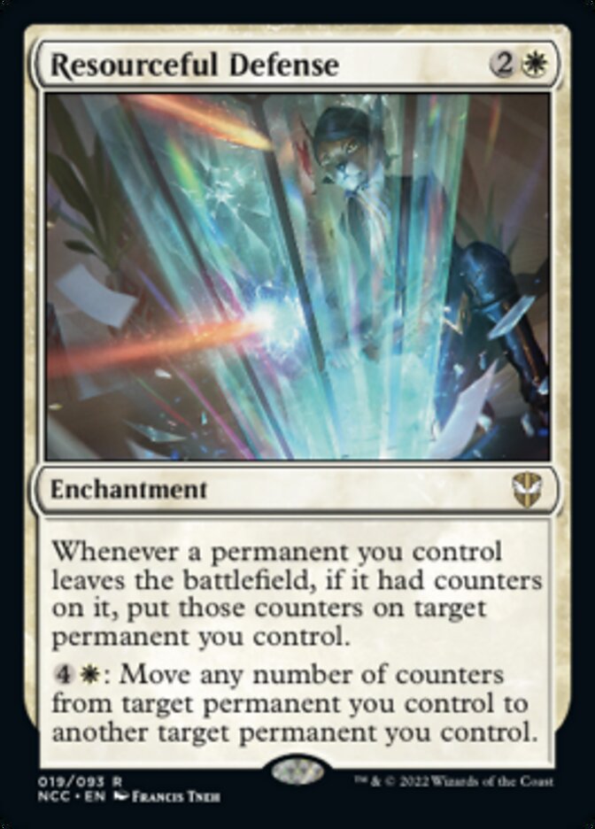 Resourceful Defense [Streets of New Capenna Commander] Magic: The Gathering