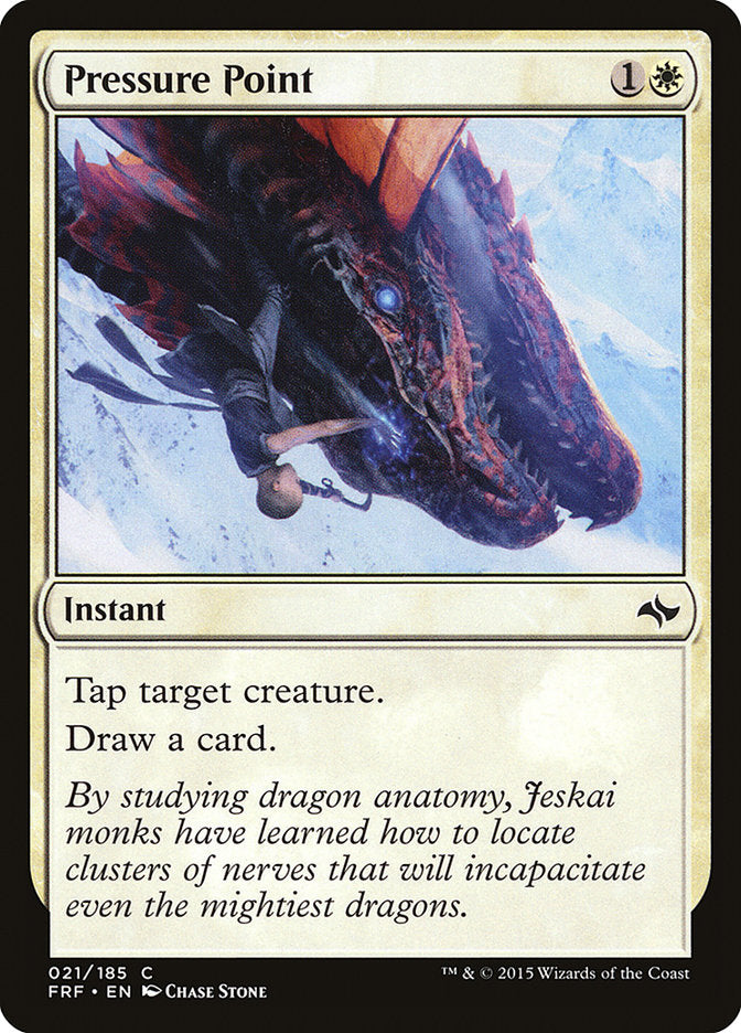 Pressure Point [Fate Reforged] Magic: The Gathering
