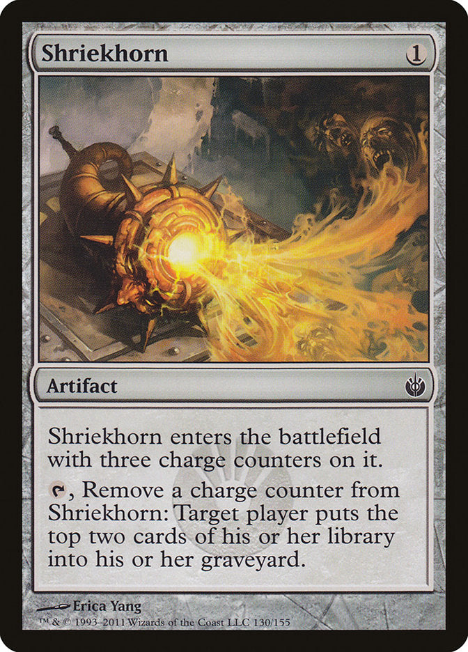 Shriekhorn [Mirrodin Besieged] Magic: The Gathering