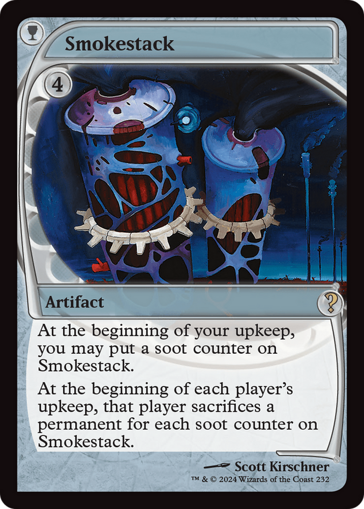 Smokestack (Future Sight) [Mystery Booster 2] Magic: The Gathering