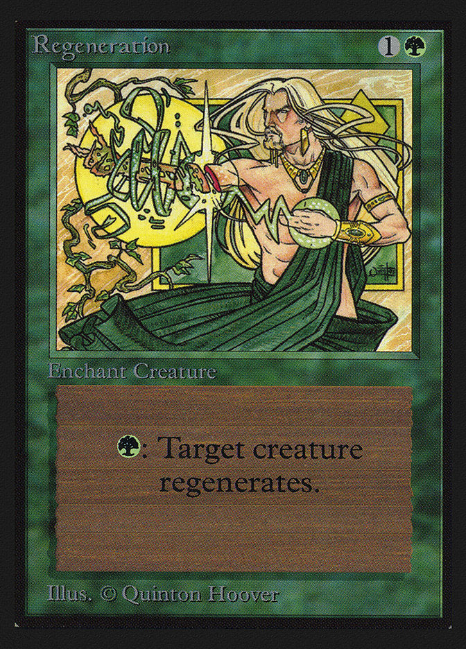 Regeneration [International Collectors' Edition] Magic: The Gathering