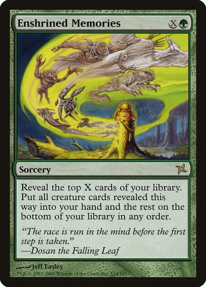 Enshrined Memories [Betrayers of Kamigawa] Magic: The Gathering