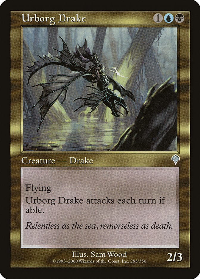 Urborg Drake [Invasion] Magic: The Gathering