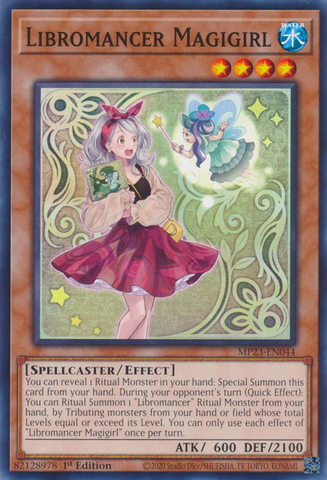 Libromancer Magigirl [MP23-EN044] Common - Yugioh Cards For Your TCG Needs!