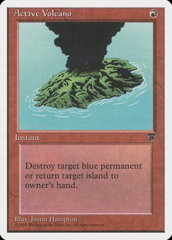 Active Volcano [Chronicles] Magic: The Gathering