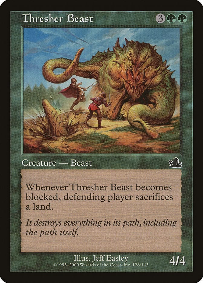 Thresher Beast [Prophecy] Magic: The Gathering